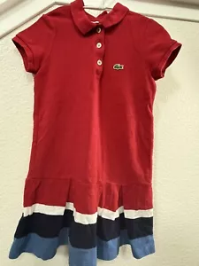 lacoste dress for girls 6Y - Picture 1 of 3