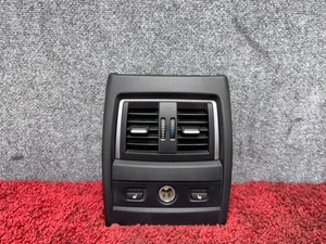 BMW 2012-2020 F30 F36 F32 REAR CENTER CONSOLE AC HEAT AIR VENT GRILLE OEM 28K B - Picture 1 of 5