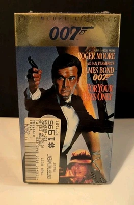"For Your Eyes Only" (1981) Sealed And New Action/Thriller VHS 1988 Release  - Image 1 of 4
