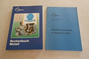 Rechenbuch Metall u. Method. Lösungswege zum Rechenbuch, Verl. Europa Lehrmittel - Bild 1 von 15