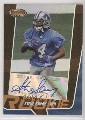 2005 Bowman's Best Rookie Bronze /99 Steve Savoy #154 Rookie Auto RC - Image 1 of 2