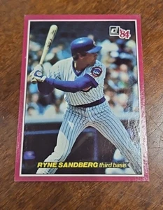1984 Donruss Action All-Stars Jumbo Ryne Sandberg Chicago Cubs #43 - Picture 1 of 2