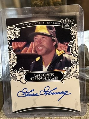 2020 Sportkings Volume GOOSE GOSSAGE Yankees Padres On Card Nice Autograph HOF - Image 1 of 3