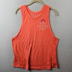 Old Navy Active Top Woman’s Size XL Orange Sleeveless Tank Go-Dry Run In The Sun - Picture 1 of 7