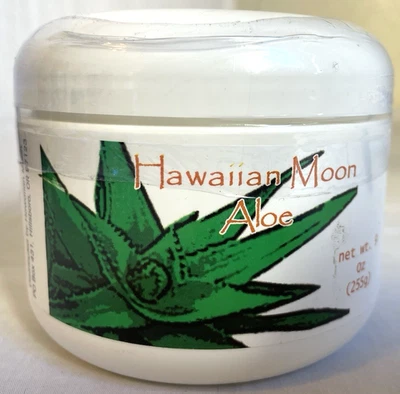 Hawaiian Moon Aloe Vera Skin Cream Moisturizer Organic 9oz New Sealed FREE SHIP! - Image 1 of 4