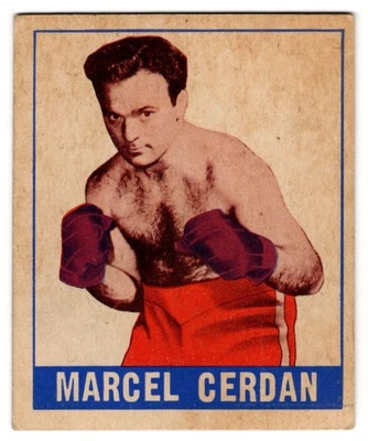 1948 Leaf Marcel Cerdan #42 A - Image 1 of 3