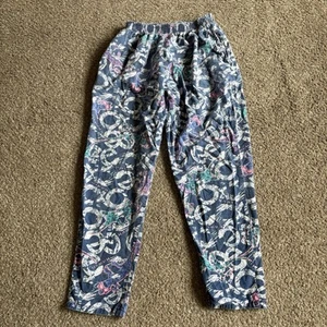 Vintage 90s Gecko Hawaii Kids Size Large Patterned Pants - Picture 1 of 4