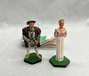 Figurine vintage Niena San Pietroburgo re Enrico VIII e principessa Diana Russia - Foto 1 di 9