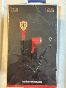 Auricolari S100 Ferrari con isolamento acustico di Logic3 la collezione Scuderia Ferrari - Foto 1 di 11