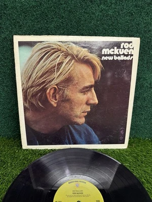 Rod McKuen ‎– New Ballads - 1970 - Warner Bros. Records WS 1837 Vinyl LP G+/G! - Image 1 of 4