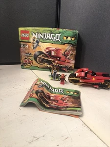 9441 LEGO Ninjago Kai's Blade Cycle (100% Complete) Manual And Box NICE!! - Picture 1 of 10