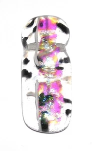 /PENDANT/NECKLACE Handcrafted Dichroic Glass DEB 154 - Bild 1 von 1