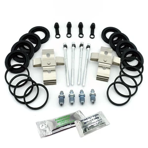 Front Caliper Repair Kits Pin Kit Nipples For Alfa 147 3.2 (Brembo 305mm) - Picture 1 of 6