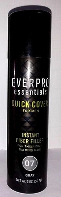 Everpro Essentials Quick Cover For Men Instant Fiber Filler 2.0oz  GRAY 07 - Image 1 of 3