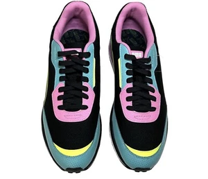 Zapatillas informales con cordones Puma para hombre City Rider SWXP 385498-01 EE. UU. talla 12 - Imagen 1 de 19