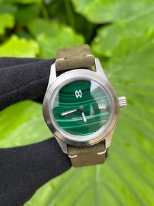 Watch Mod WM002 Malachite Stone Dial 39mm NH35 Automatic - Picture 1 of 4