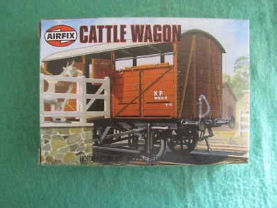 Airfix Cattle Wagon Kit - Image 1 of 3