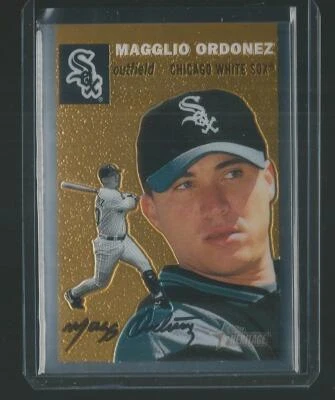 2003 TOPPS HERITAGE CHROME MAGGLIO ORDONEZ #77 WHITE SOX SHORT PRINT RARE /1954 - Image 1 of 2