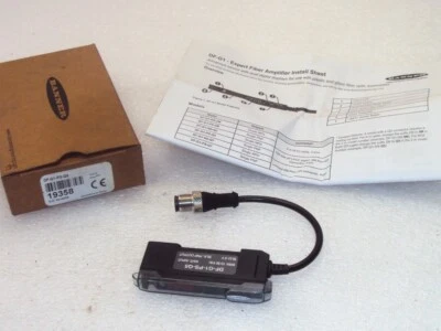 Banner DF-G1-PS-Q5 Fiber Optic Amplifier 19358 - Image 1 of 4