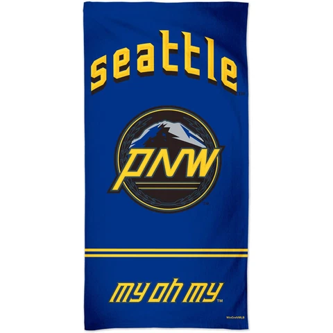 WinCraft Seattle Mariners 30" x 60" City Connect Spectra Beach Towel Cover