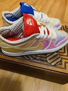 Size 8.5 - Nike SB Dunk Low Pro x Concepts Holy Grail 2015 Special Wooden Box! - Picture 1 of 6