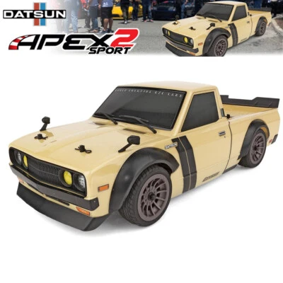 Associated 30129 1/10 Apex2 Sport Datsun 620 4WD On-Road RTR Truck - Image 1 of 4
