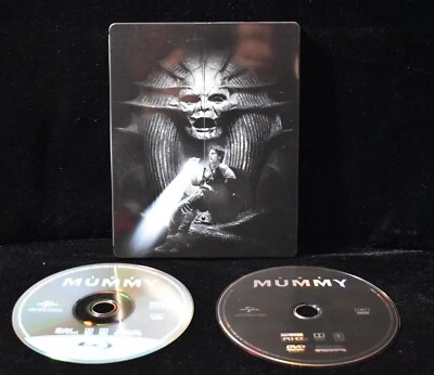 The Mummy Blu-ray & DVD Steelbook Tom Cruise 2017 *Used* No Digital - Image 1 of 2