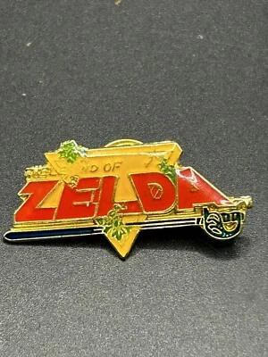 Эмалированная булавка на лацкан с логотипом Legend of Zelda серии Nintendo 1988 - Изображение 1 из 4