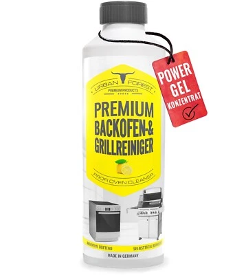 URBAN FOREST PREMIUM PRODUCTS Backofenreiniger & Grillreiniger Gel | Profi Backofen Reiniger URBAN FOREST