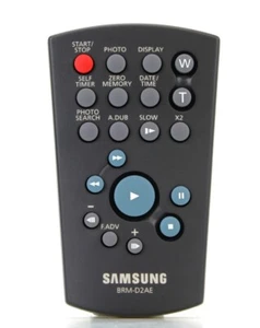 Original Samsung BRM-D2AE Remote Control for Camcorder (Ref#K-727) - Picture 1 of 2