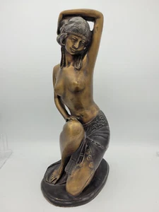 Escultura de bronce semidescto furtivo - Imagen 1 de 9