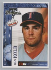 Dan Kolb 2007 DAV Tulsa Drillers Rockies Minor League Baseball Card