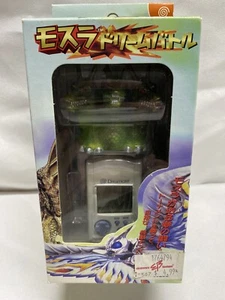 SEGA Dreamcast Ghidorah Godzilla Dream Battle VMU Visual Memory & Figure New - Picture 1 of 8