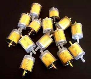 50 GOLIATH INDUSTRIAL 5/16" INLINE KRAFTSTOFFGASFILTER RASENMÄHER TRAKTOR AUTO LKW - Bild 1 von 3
