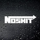 Noshit Car Sticker - Drag Race Nitrous Oxide Jdm Drift  Motorsport Hot Rod Rat