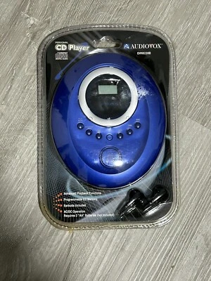  Reproductor de CD personal portátil Audiovox DM8220B Walkman Discman con auriculares ¡NUEVO EN CAJA! Foto 1 de 3
