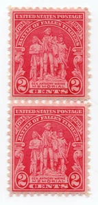 Scott #680 Battle of Fallin Timbers Pair of Stamps - MNH #9 - Picture 1 of 2