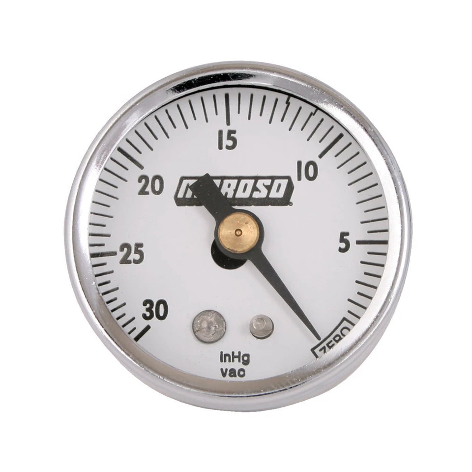 Moroso 89610 1-1/2 Vacuum Gauge - 0-30Hg - Image 1 of 1