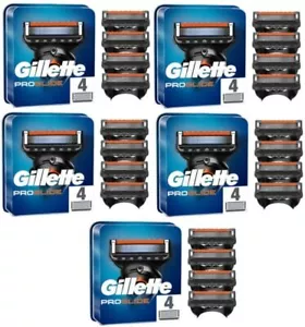Lot Lames GILLETTE "PROGLIDE" Fusion 5 Recharge de Rasoir Pack Gilette ORIGINAL - Bild 1 von 19