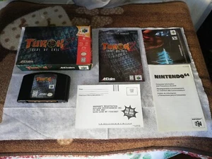 DA-DM NINTENDO 64 N64 TUROK 2 SEEDS OF EVIL VERSIONE USA - Imagen 1 de 24