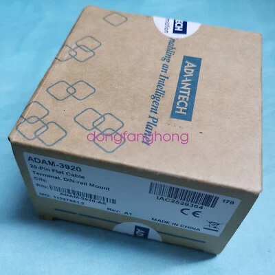 NEW Advantech ADAM-3920 ADAM-3920-AE 20PIN Flat Cable Terminal  FedEX or DHL - Image 1 of 3