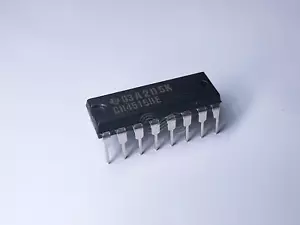 4PCS CD4516BE Texas Instruments CMOS Binary Up/Down Counter IC DIP-16 Logic Chip - Picture 1 of 2