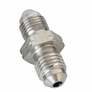 Un -4 (AN4) Macho a Macho Unión Aluminio Adaptador - Imagen 1 de 1