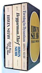 Irwin Shaw 3 Romane PB Box Set Reicher Mann armer Mann Bettler Dieb Abend Byzanti - Bild 1 von 24