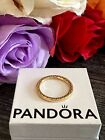 PANDORA Pandora Gold Classic Hearts of Pandora Ring size 60 US 9 Brand new