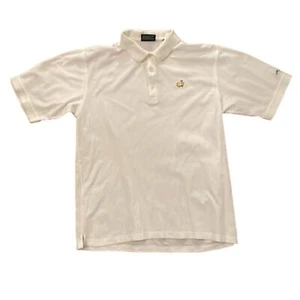Masters Collection Vintage White Polo Shirt Mens Size Large Pima Augusta Golf - Picture 1 of 13