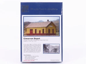HO Scale BEST Kit #1059 Denver & Rio Grande Western Cimarron Depot - SEALED - Picture 1 of 5