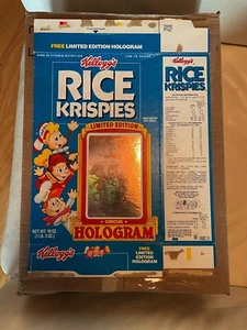 Kelloggs Rice Krispies Circus Hologram Cereal Box TIGHTROPE - Picture 1 of 5