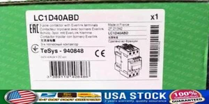 1PC Schneider LC1D40ABD LC1-D40ABD Contactor DC24V New In Box Free Shipping - Picture 1 of 2