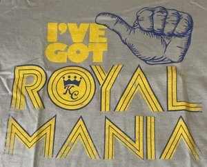 Neu mit Etikett I’ve Got Royal Mania Kansas City Royals Shirt T-Shirt Baseball Small Vintage - Bild 1 von 3